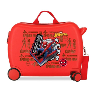 Detský kufrík na kolieskach Spiderman Great Power red MAXI 50 cm